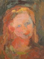 EUGENIE BAIZERMAN OIL ON BOARD