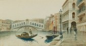 EUGENIO BENVENUTI, WATERCOLOR,