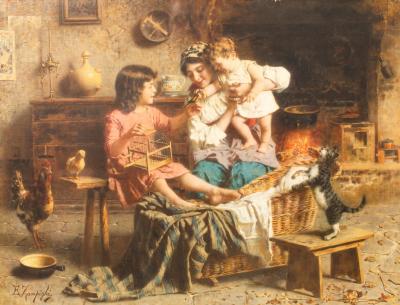 Eugenio Zampighi (1859-1944)/Play