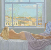 EUGENY SENIN (20TH C.) RECLINI