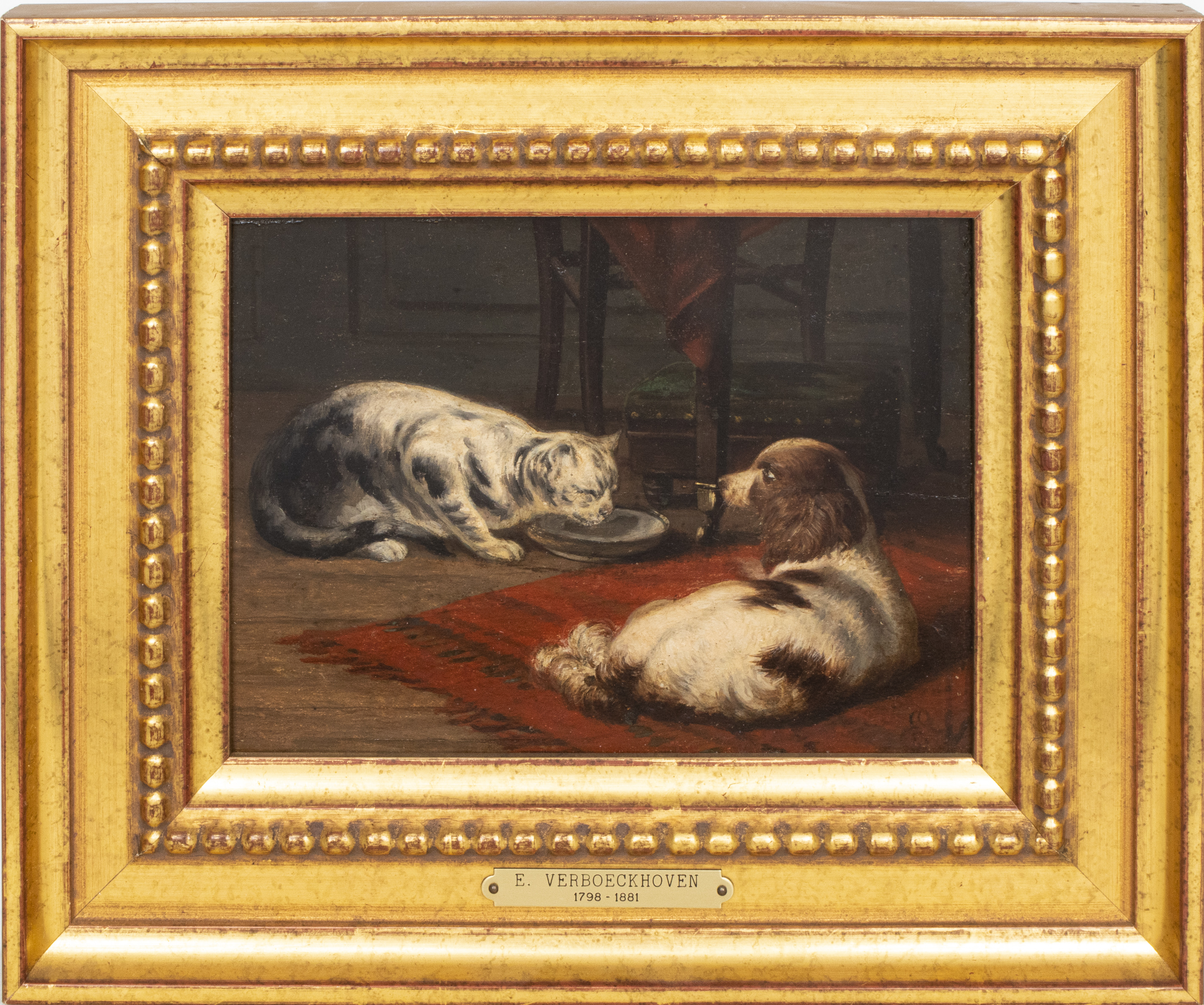 EUG?NE VERBOECKHOVEN "CAT & DOG"