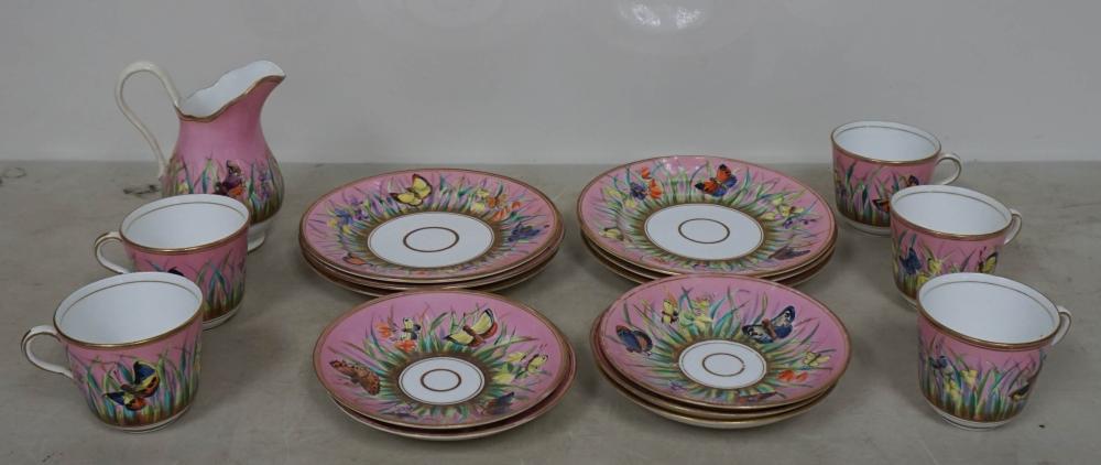 EUROPEAN 18-PIECE BUTTERFLY AND