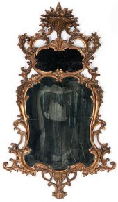 EUROPEAN 19TH C. GILTWOOD CARV
