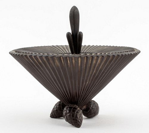 EUROPEAN ART DECO BRONZE CENSER