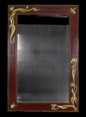 EUROPEAN ART NOUVEAU WOOD AND