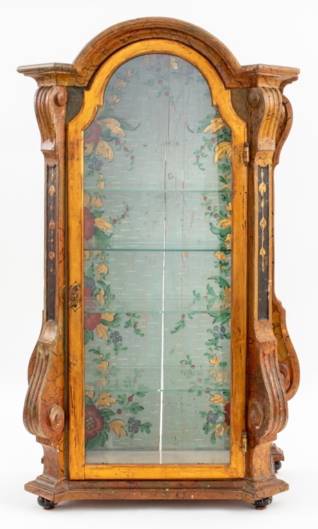 EUROPEAN BAROQUE GILT & HAND