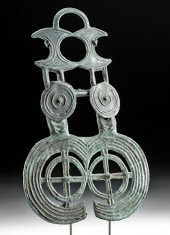 EUROPEAN BRONZE AGE BRONZE STA