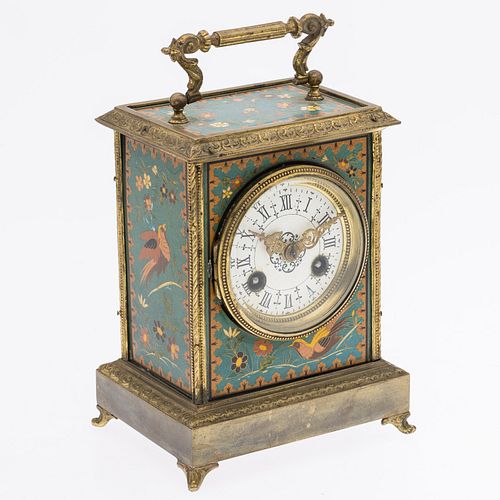 EUROPEAN CARRIAGE CLOCK, LATE
