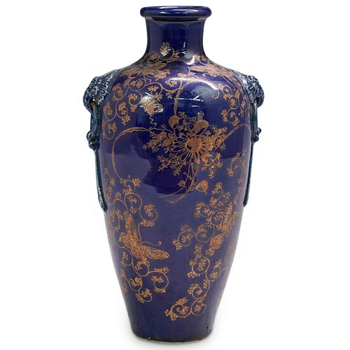 EUROPEAN CHINOISERIE COBALT BLUE