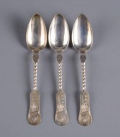EUROPEAN COIN SILVER SERVING S