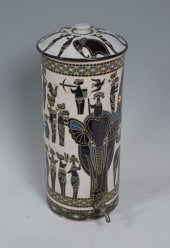EUROPEAN ELEPHANT DECORATED PO