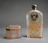 EUROPEAN ENAMEL DECORATED CRYS