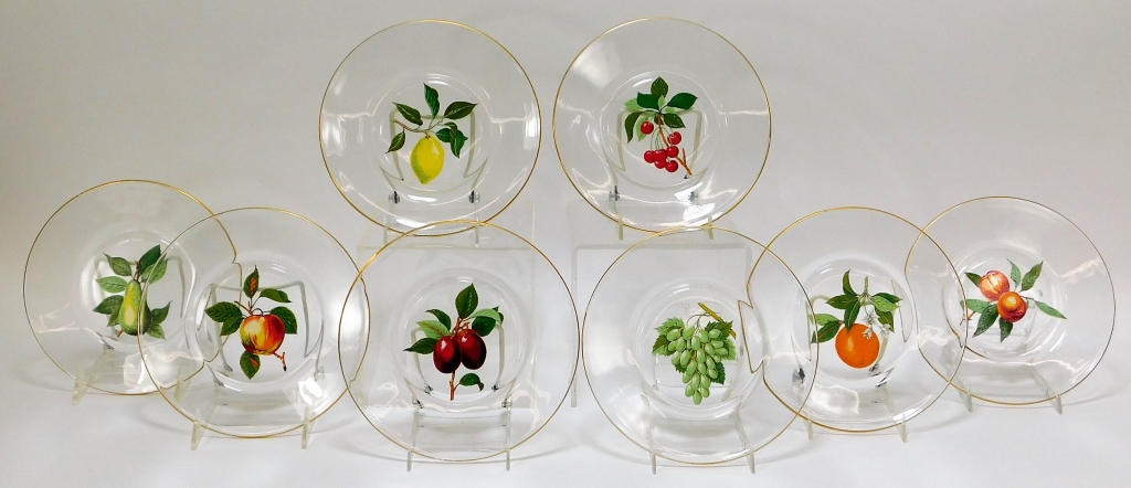 EUROPEAN ENAMELED GILT CLEAR