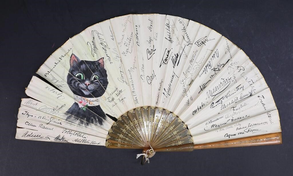 EUROPEAN FASHION CAT FANLate 19th /