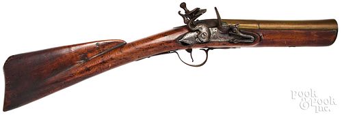 EUROPEAN FLINTLOCK BRASS BARREL