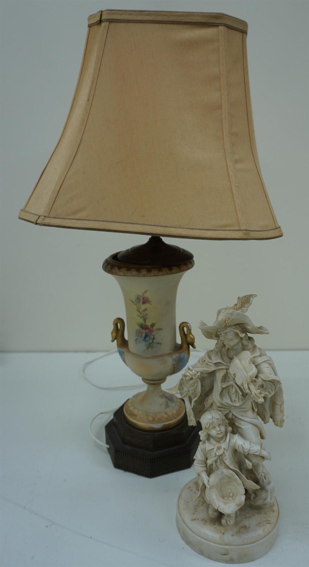 EUROPEAN FLORAL DECORATED PORCELAIN