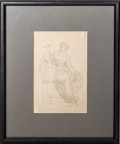EUROPEAN GRAPHITE ON LAID PAPER