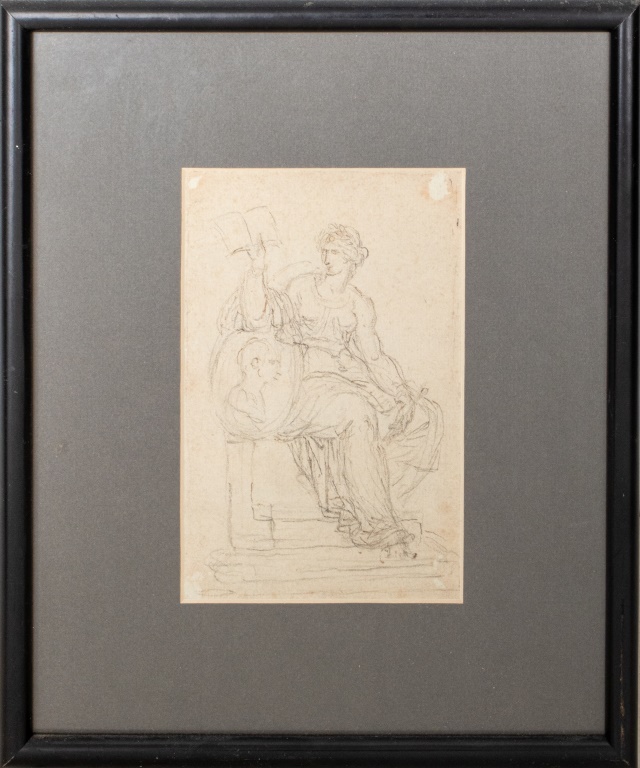 EUROPEAN GRAPHITE ON LAID PAPER