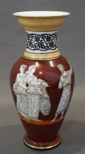 EUROPEAN 'GRECIAN' DECORATED P