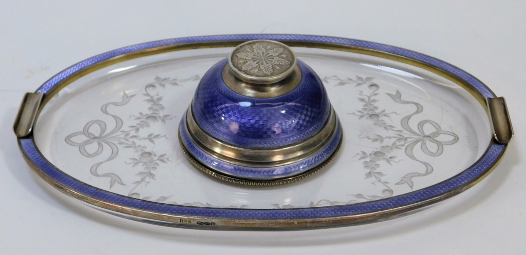EUROPEAN GUILLOCHE ENAMEL