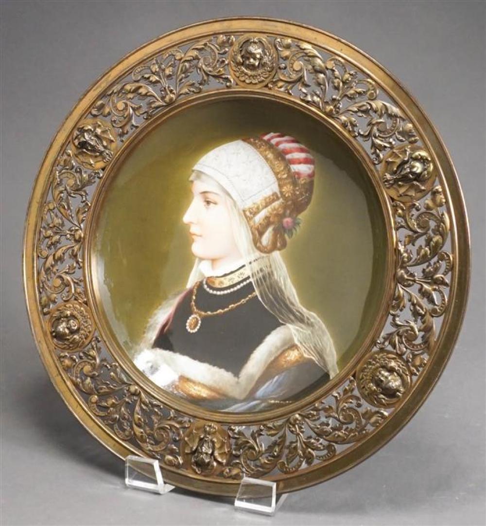 EUROPEAN HAND PAINTED PORCELAIN