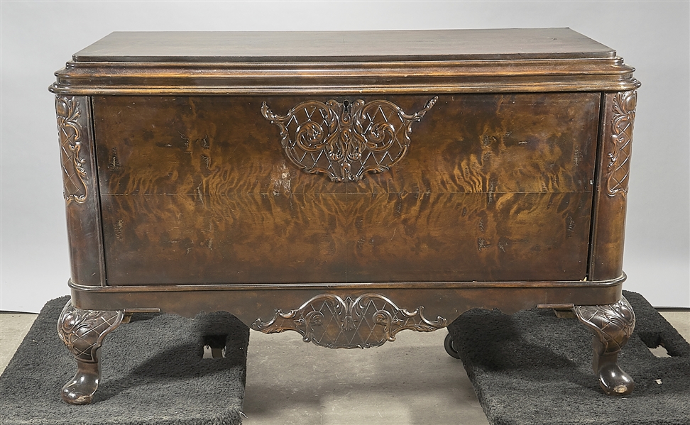 European hard wood cabinet with