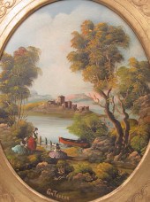 EUROPEAN LANDSCAPE PAINTING SI