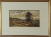 EUROPEAN LANDSCAPE WATERCOLOR