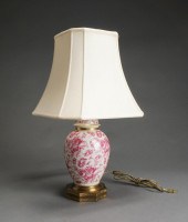 EUROPEAN MAGENTA FLORAL DECORA