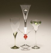 European martini and wine glas