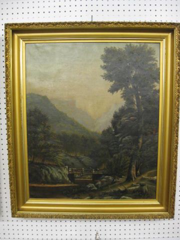European Oil landscape with