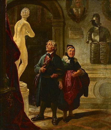 EUROPEAN OIL ON CANVAS GENRE
