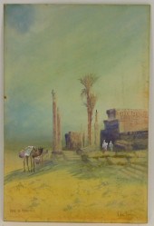 EUROPEAN ORIENTALIST RUINS OF
