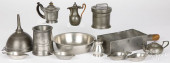 EUROPEAN PEWTER TABLEWARES<br>