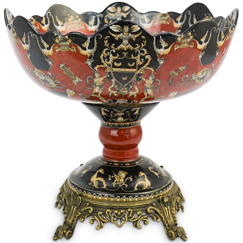 EUROPEAN PORCELAIN AND BRONZE