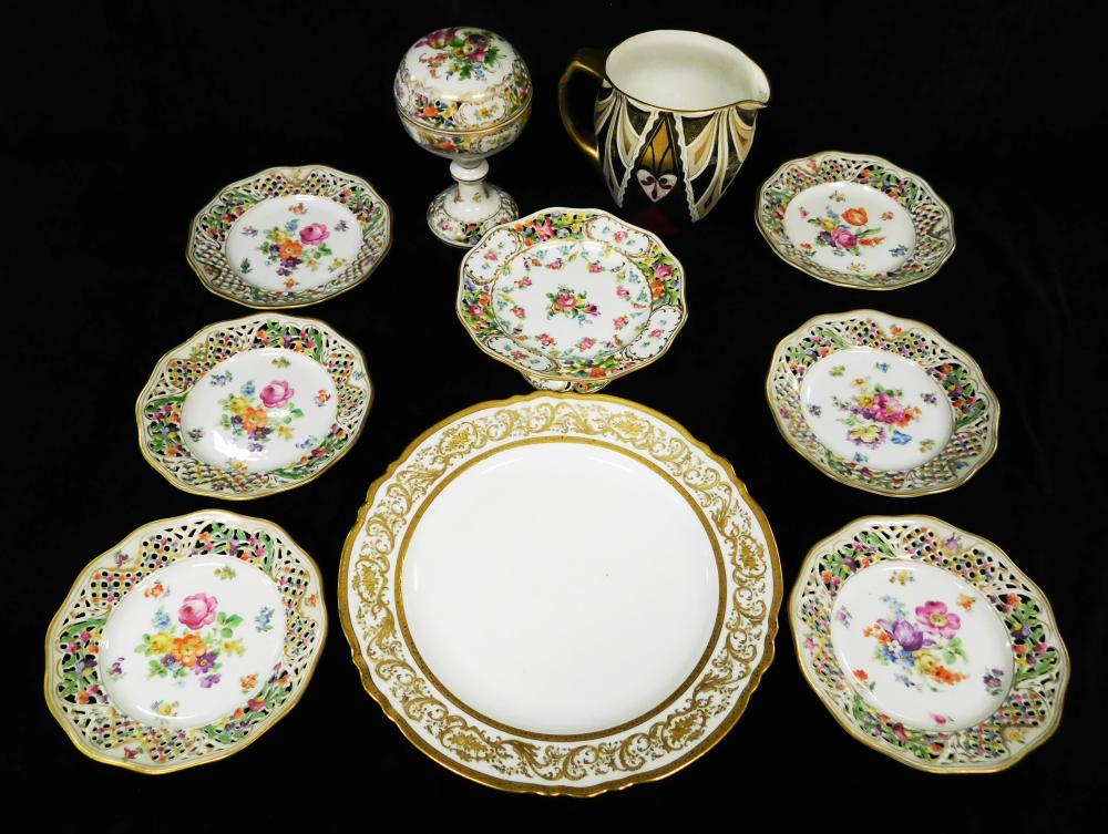 EUROPEAN PORCELAIN INCLUDING