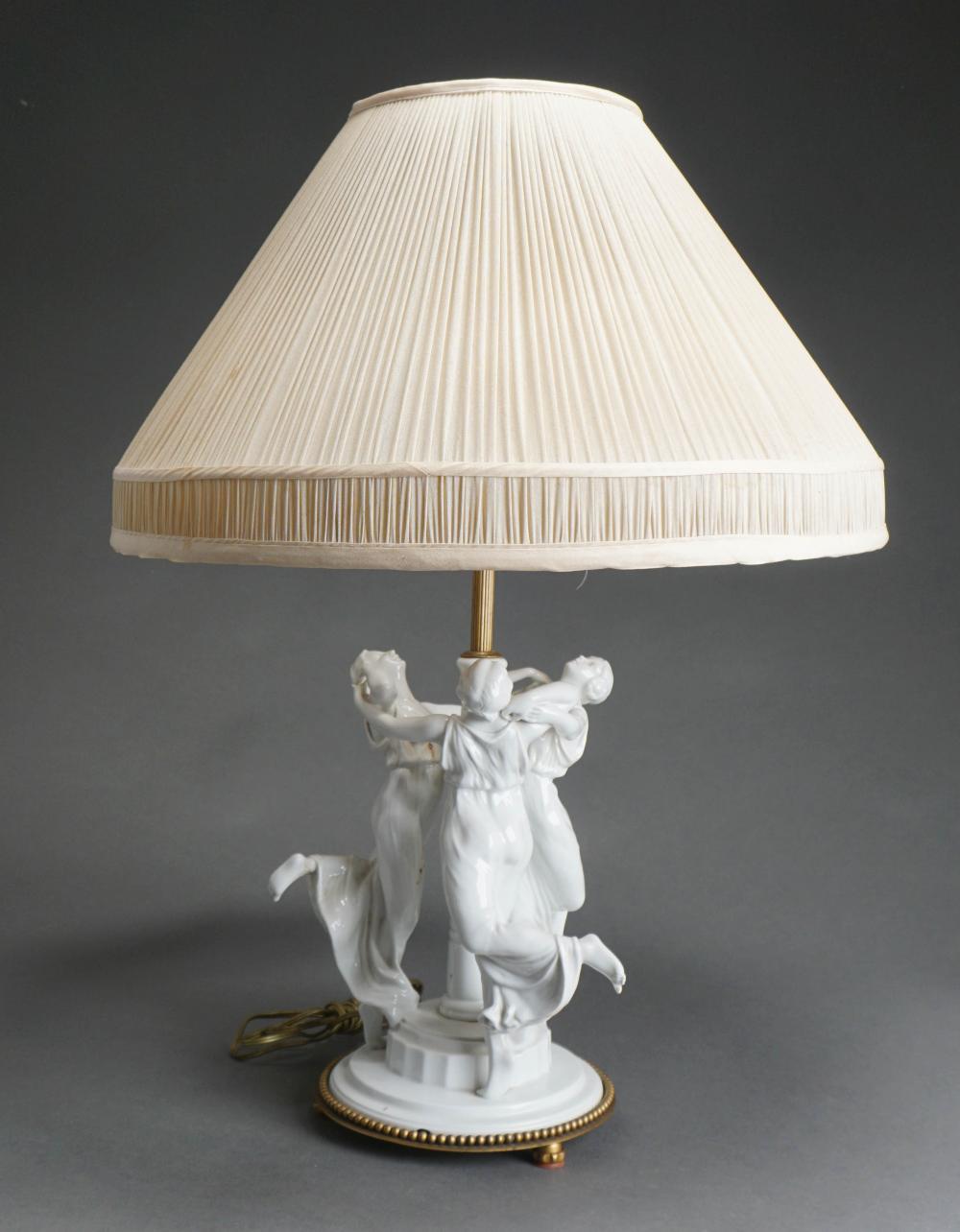 EUROPEAN PORCELAIN "THE THREE