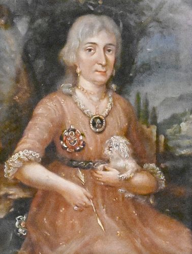 EUROPEAN PORTRAIT, WOMAN WEARING