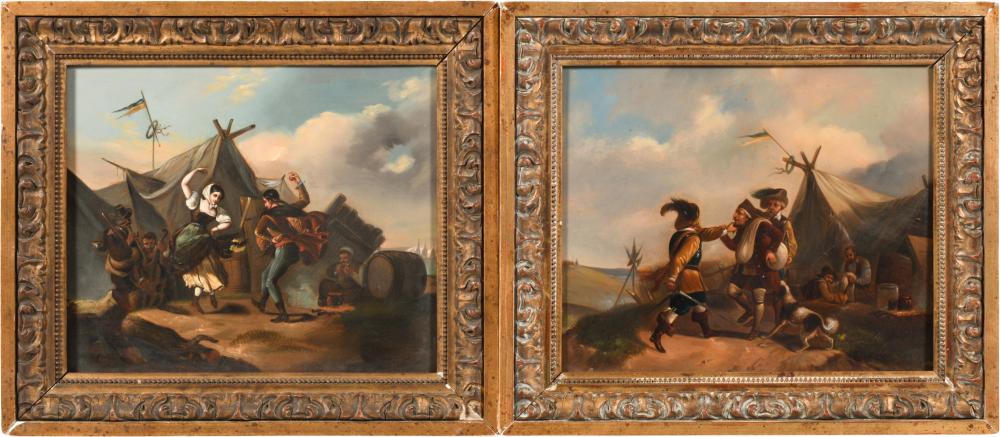 EUROPEAN SCHOOL, 19TH CENTURY, PAIR
