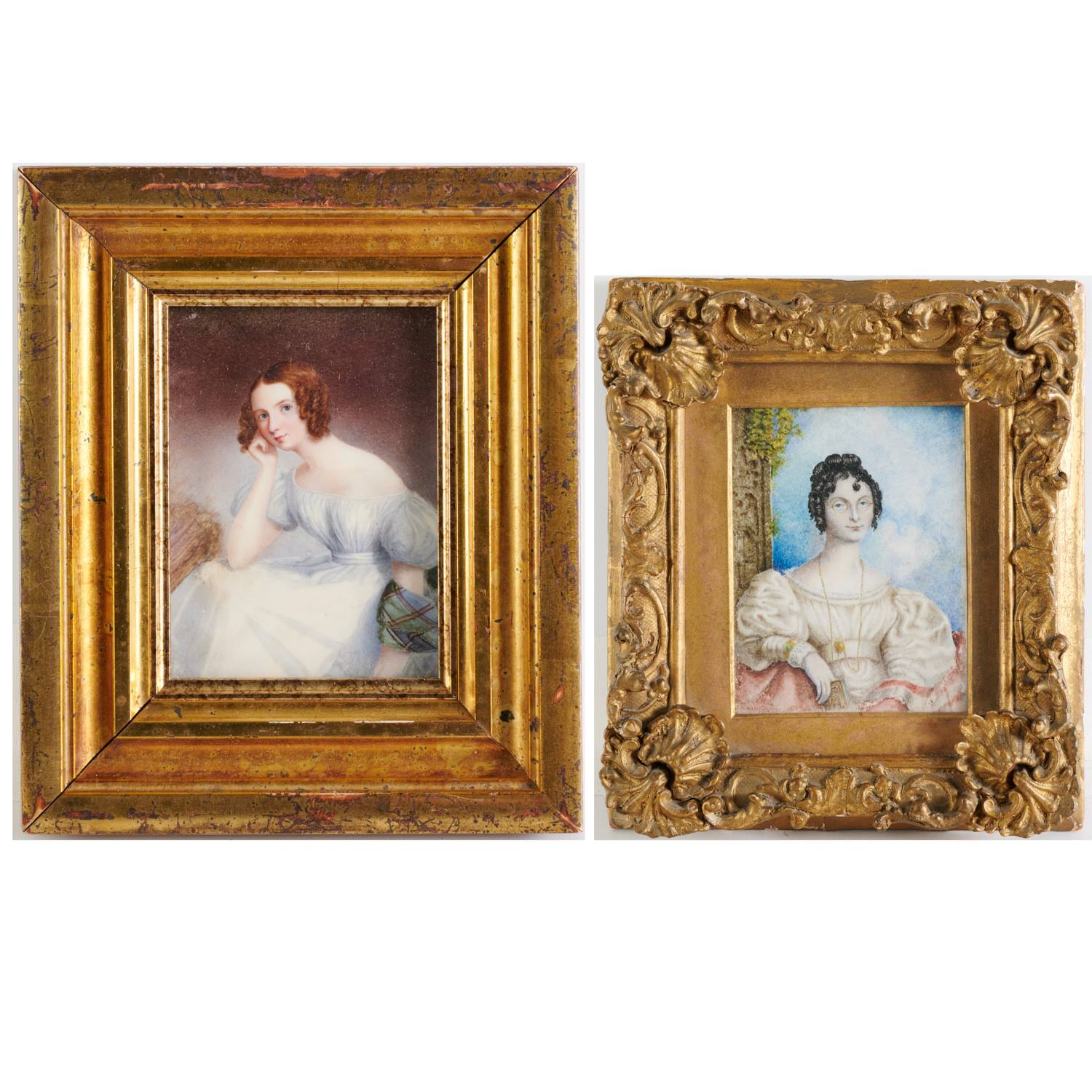 EUROPEAN SCHOOL, (2) PORTRAIT