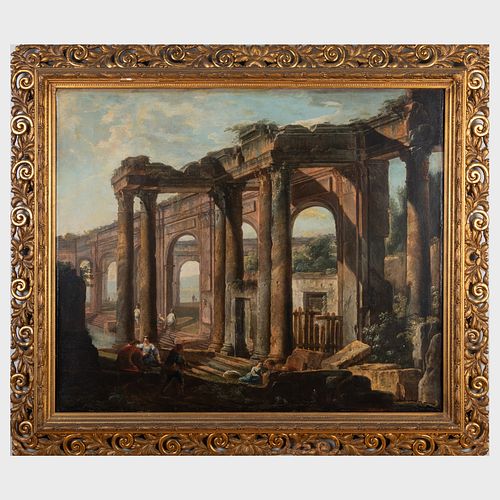 EUROPEAN SCHOOL: CAPRICCIO SCENE