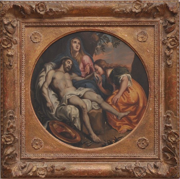 EUROPEAN SCHOOL: CHRIST AND THE TWO