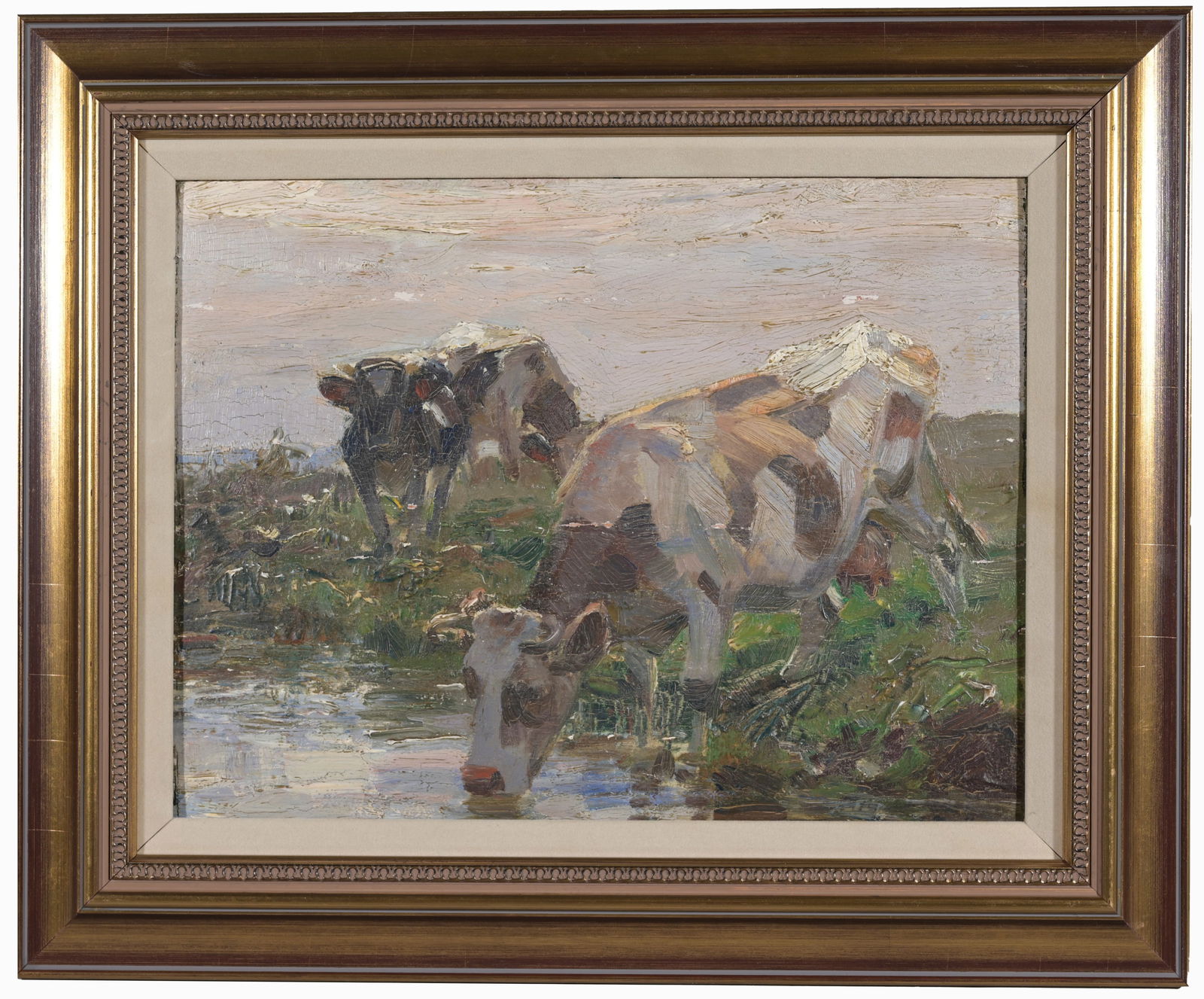 EUROPEAN SCHOOL, COWS AT THE
