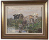 EUROPEAN SCHOOL, COWS AT THE T