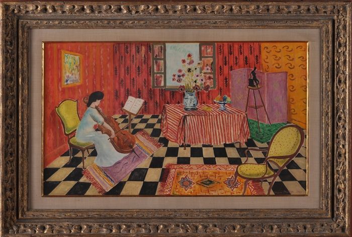 EUROPEAN SCHOOL: INTERIOR SCENE