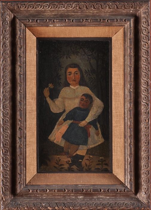 EUROPEAN SCHOOL: "LA POUPÃ‰E" Oil