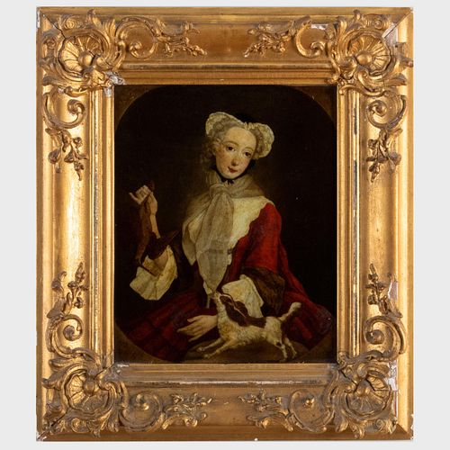 EUROPEAN SCHOOL: LADY IN A RED