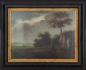 EUROPEAN SCHOOL LANDSCAPE OIL