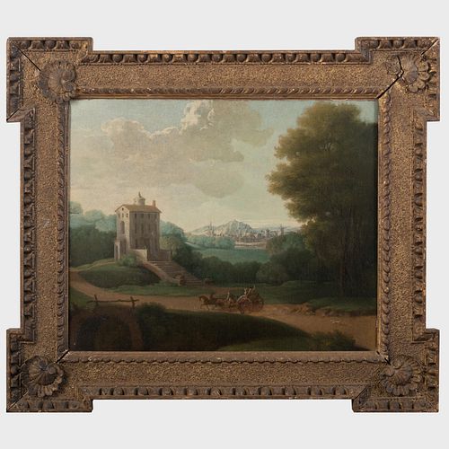 EUROPEAN SCHOOL: LANDSCAPE WITH