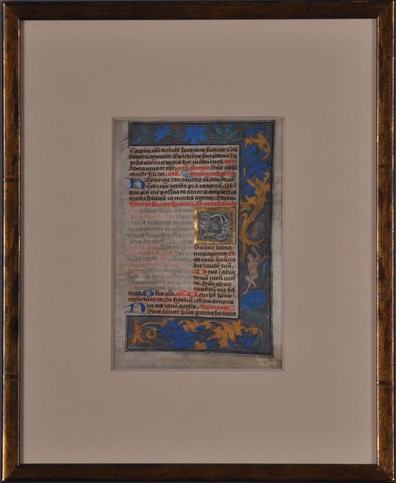 EUROPEAN SCHOOL: MANUSCRIPT PAGES